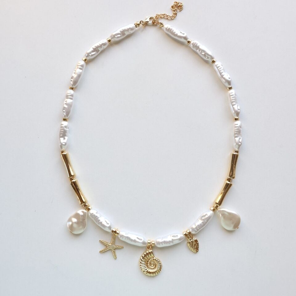 Deniz Kabuğu Charm Kolye