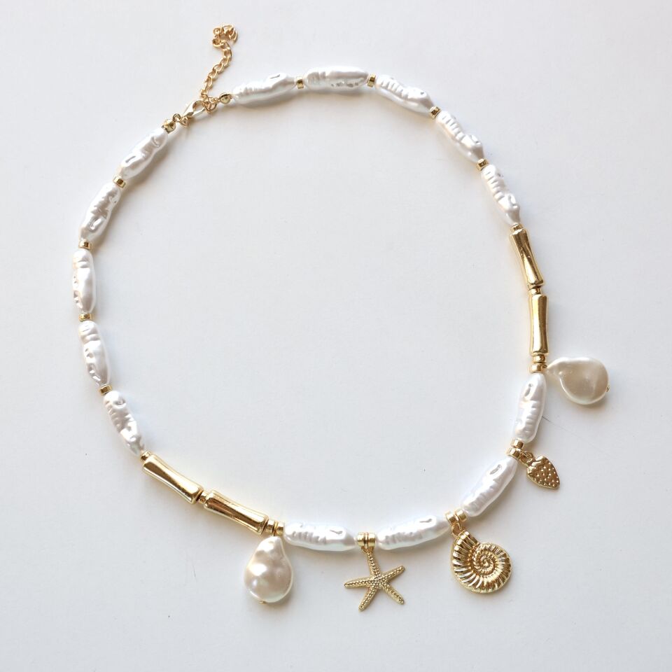 Deniz Kabuğu Charm Kolye