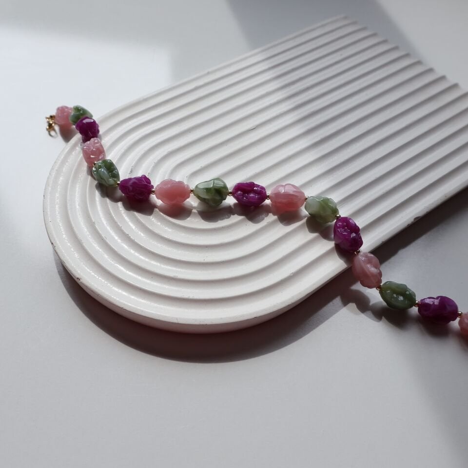 Renkli Akrilik Kolye