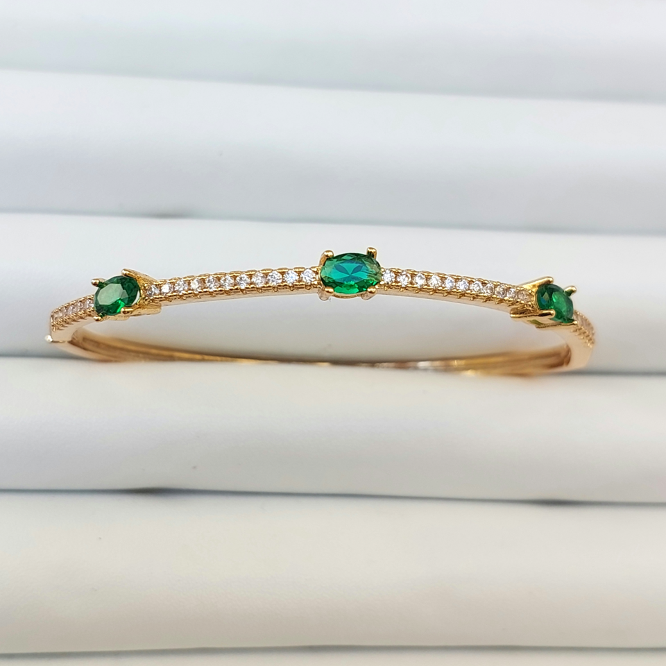 Çelik Zirkon Taş Kelepçe