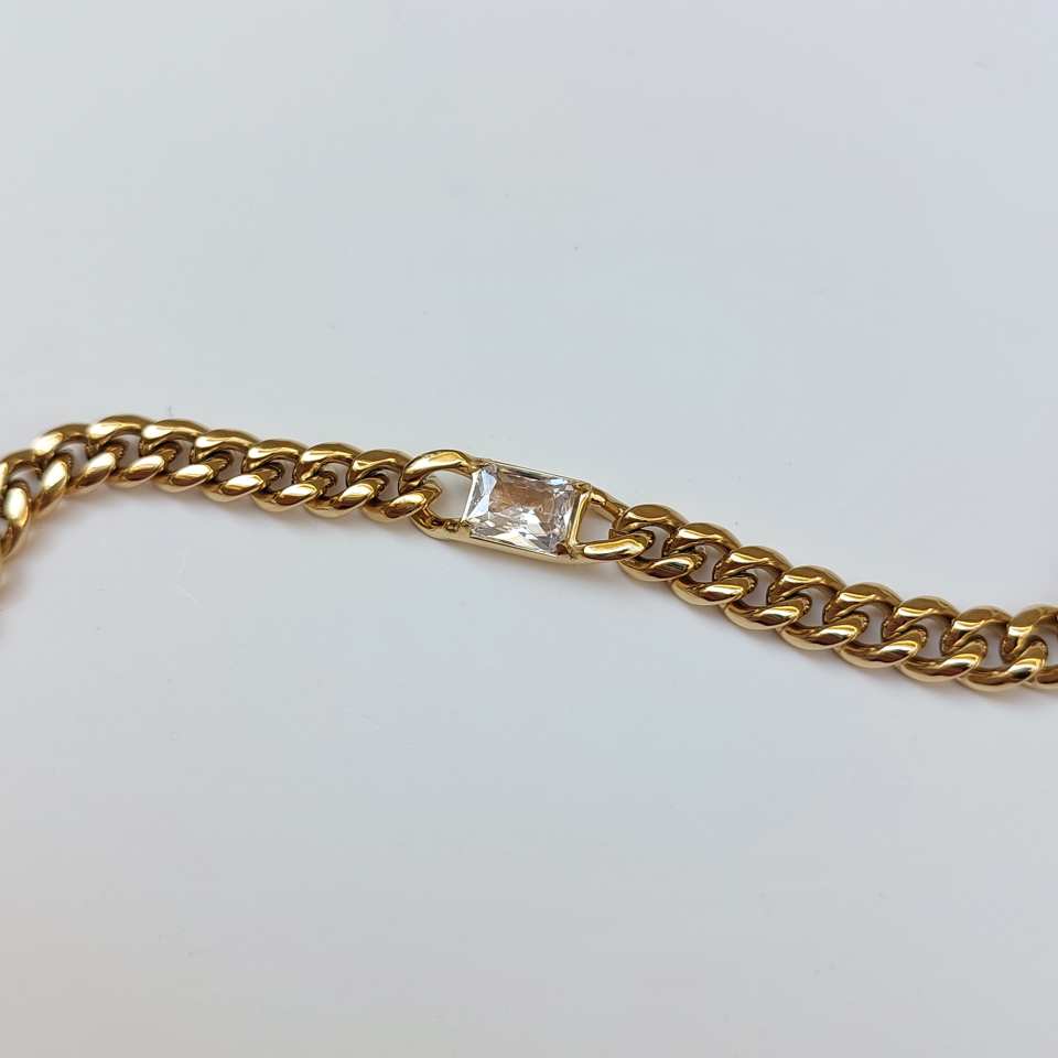 Çelik Taşlı Bileklik