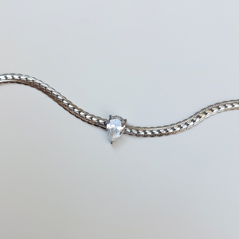 Çelik Taşlı Bileklik