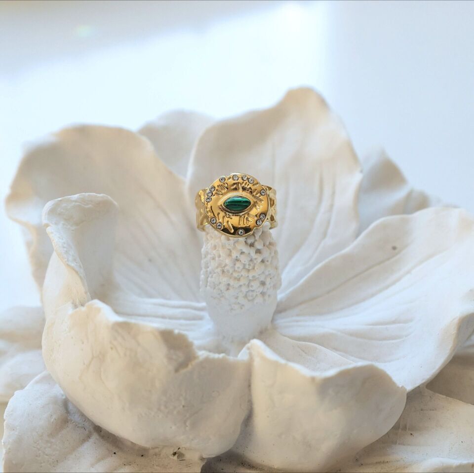 Çelik Yeşil Yüzük