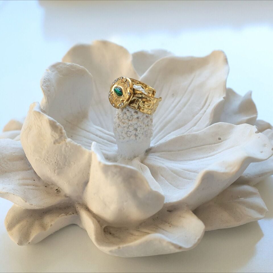 Çelik Yeşil Yüzük