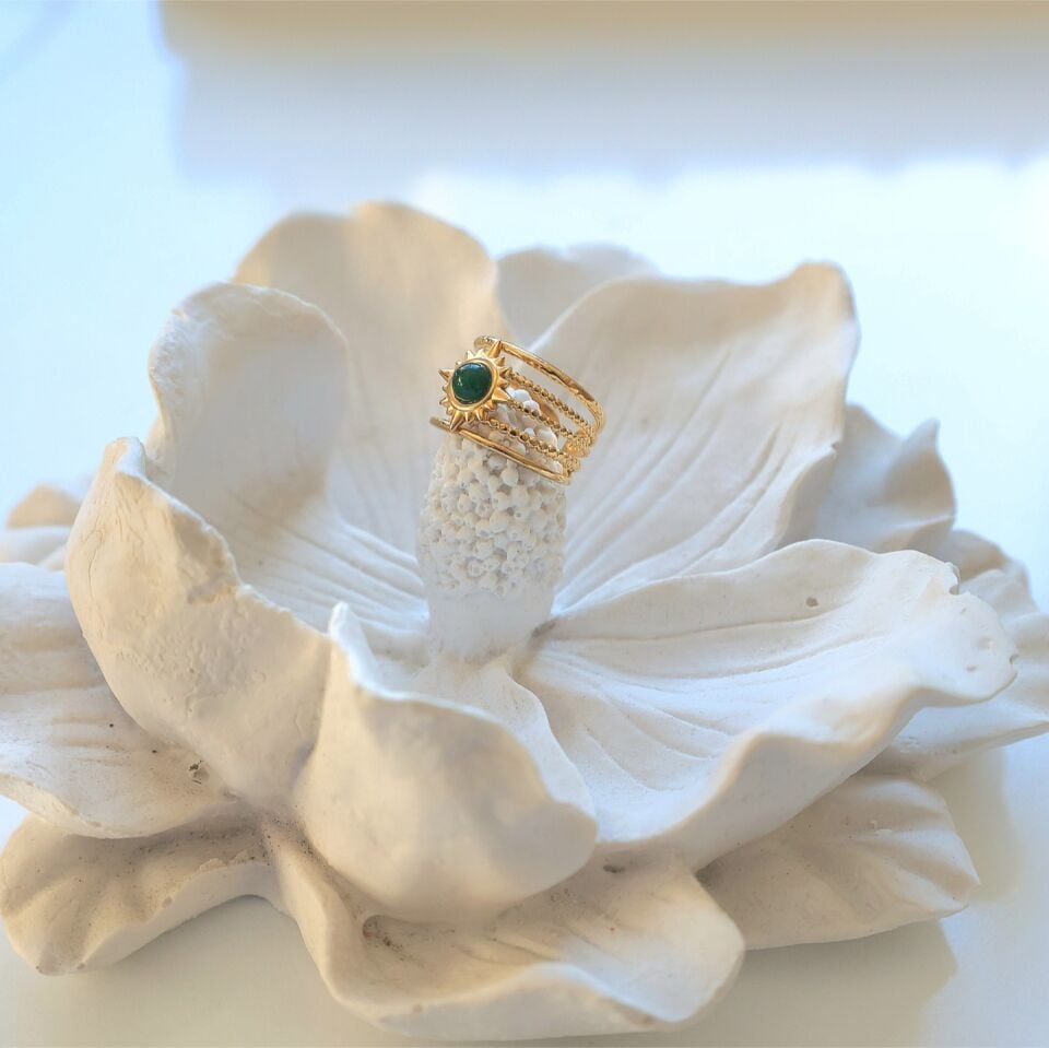 Çelik Yeşil Yüzük