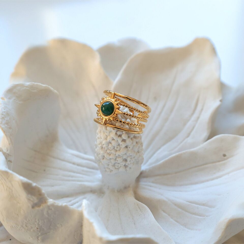 Çelik Yeşil Yüzük