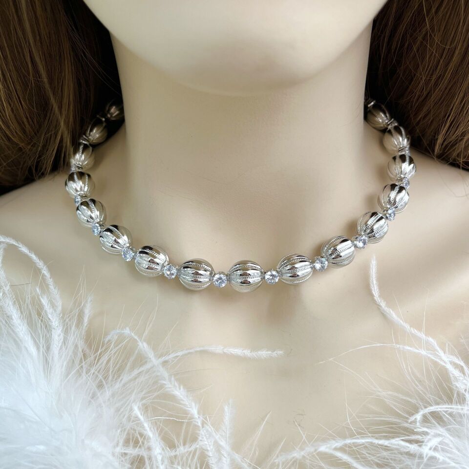 Özel Seri Taşlı Choker Kolye