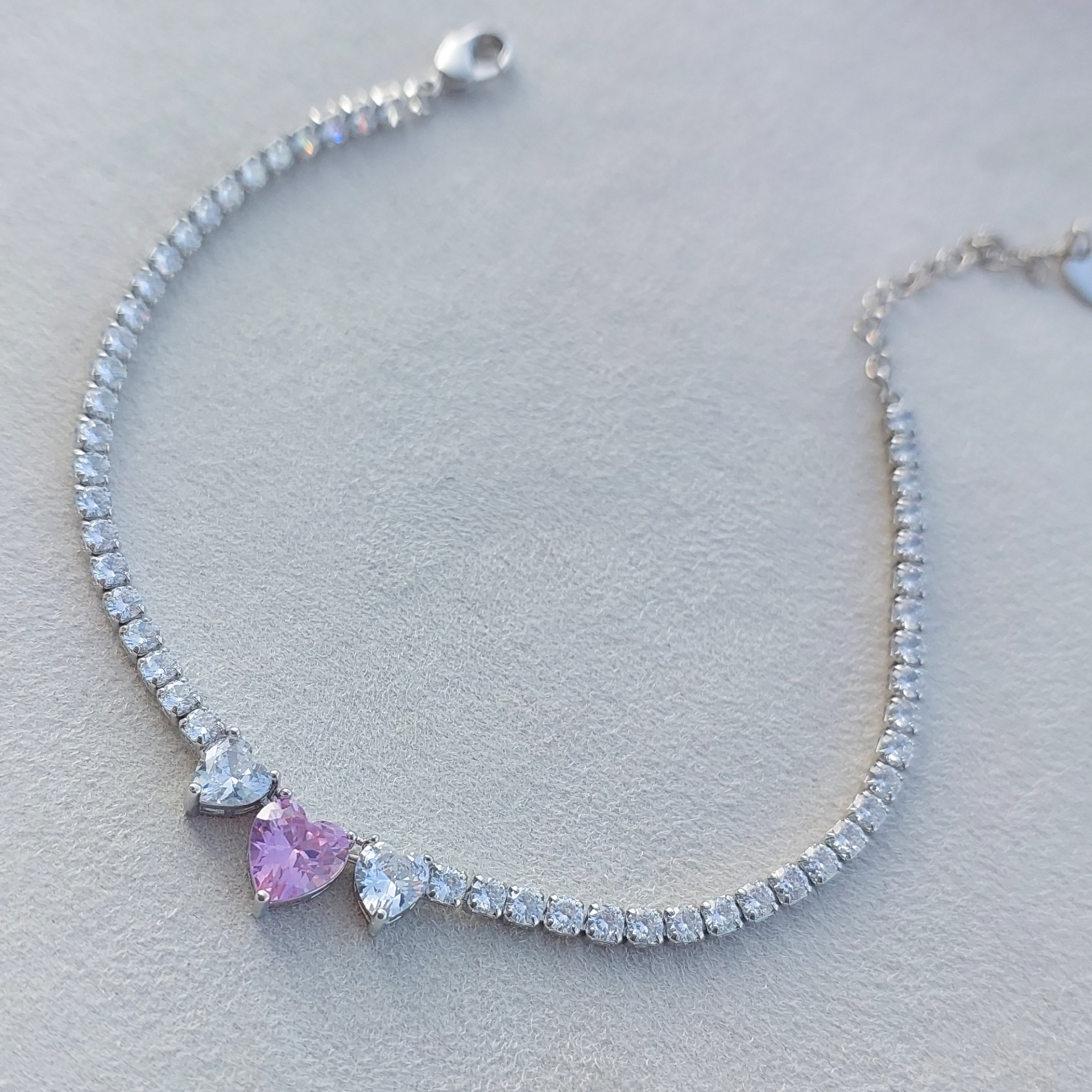 Özel Seri Kaplama Pembe Halhal