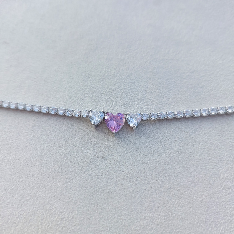 Özel Seri Kaplama Pembe Halhal