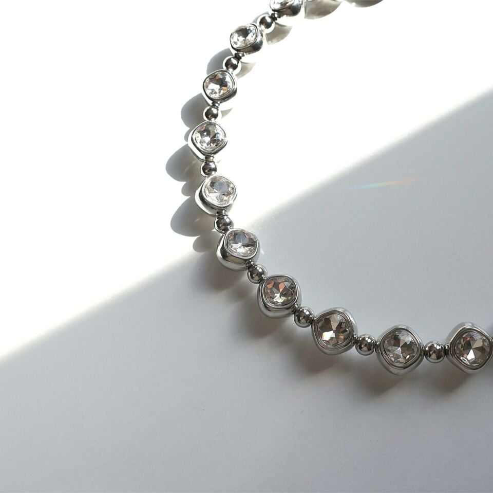 Taşlı Özel Seri Choker Kolye