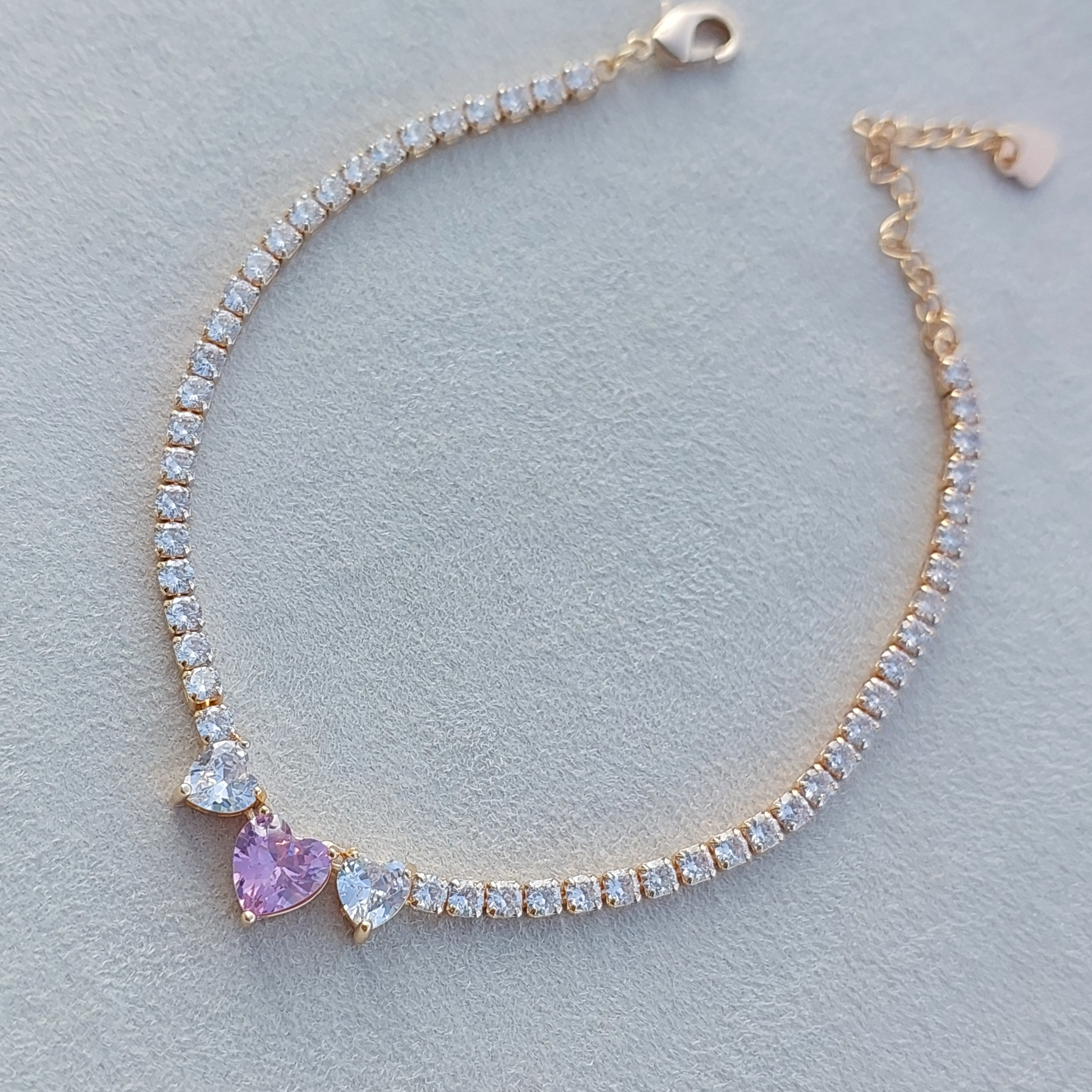 Özel Seri Kaplama Pembe Halhal