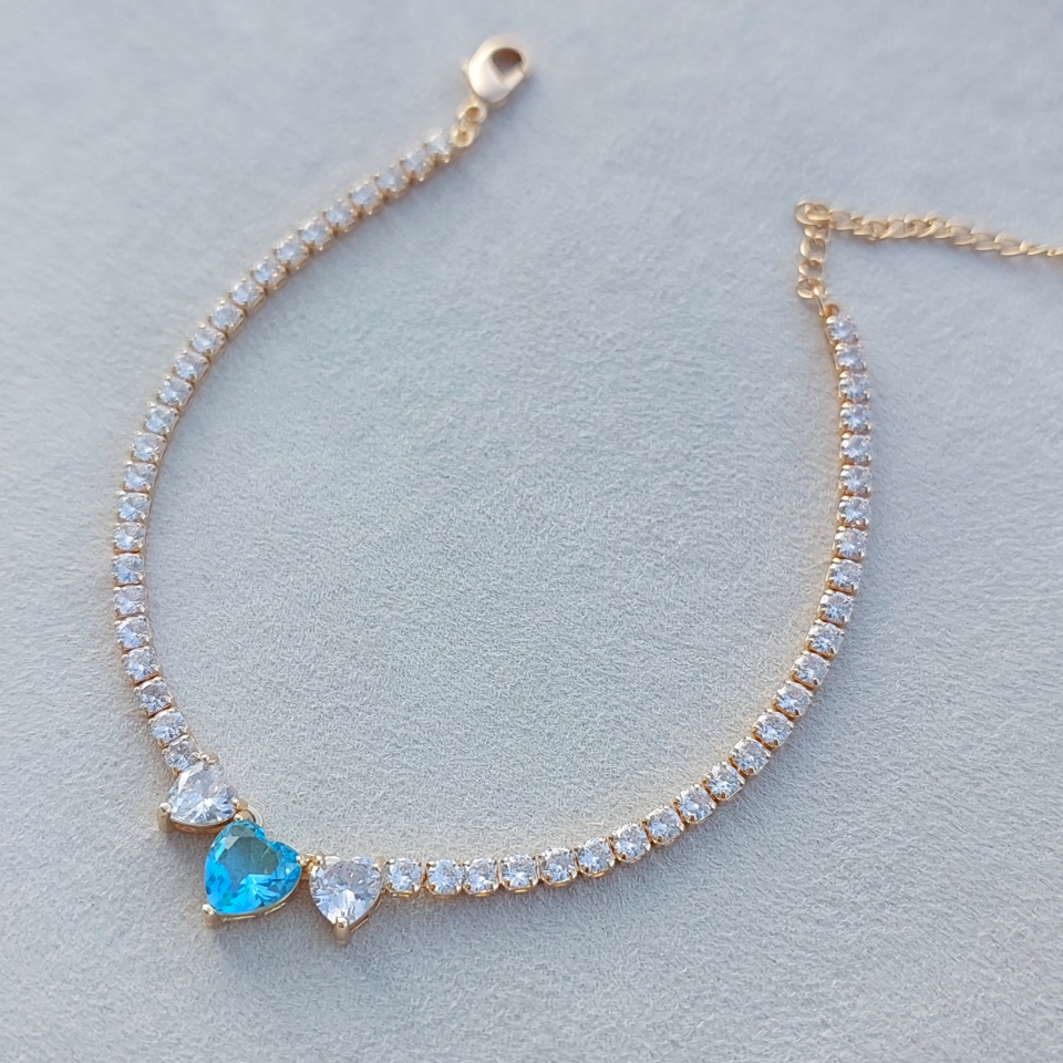 Özel Seri Kaplama Mavi Halhal