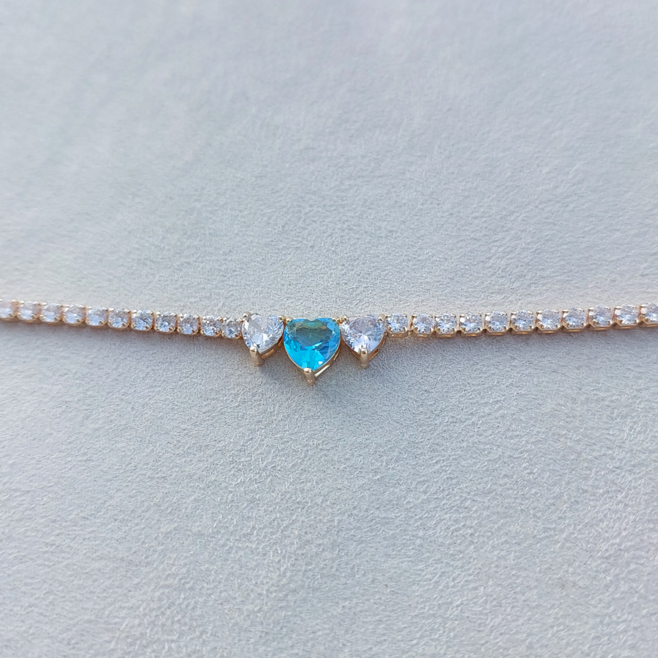 Özel Seri Kaplama Mavi Halhal