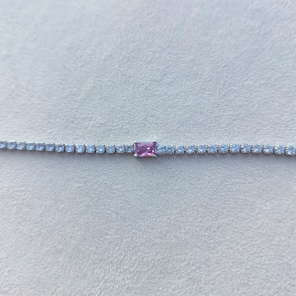 Özel Seri Kaplama Pembe Halhal