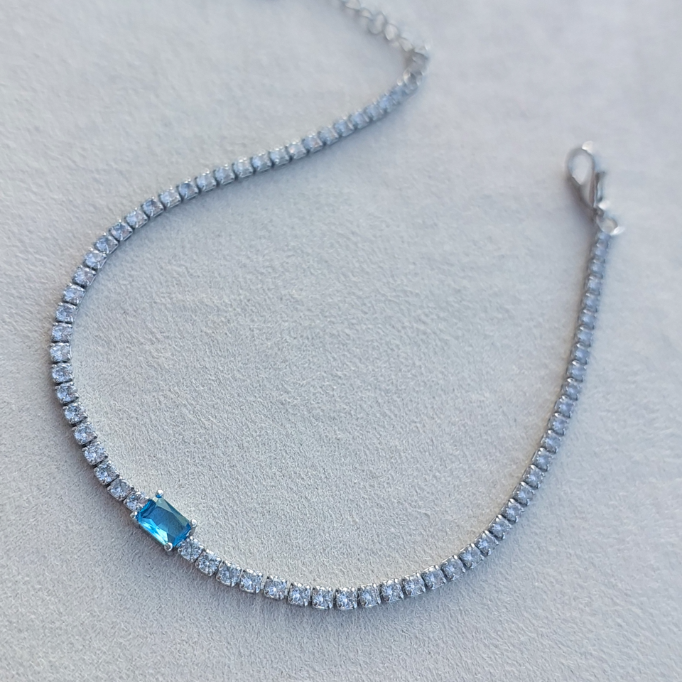 Özel Seri Kaplama Mavi Halhal