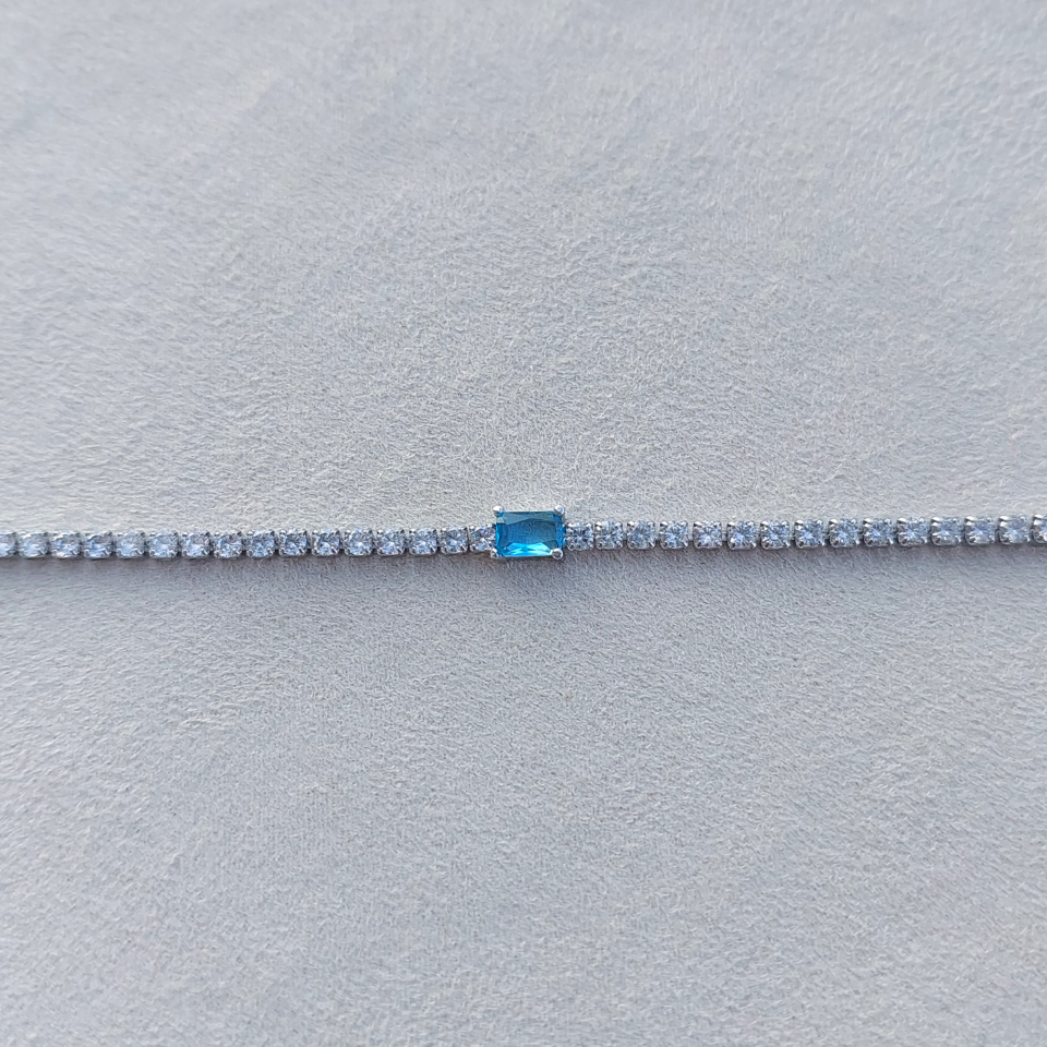 Özel Seri Kaplama Mavi Halhal