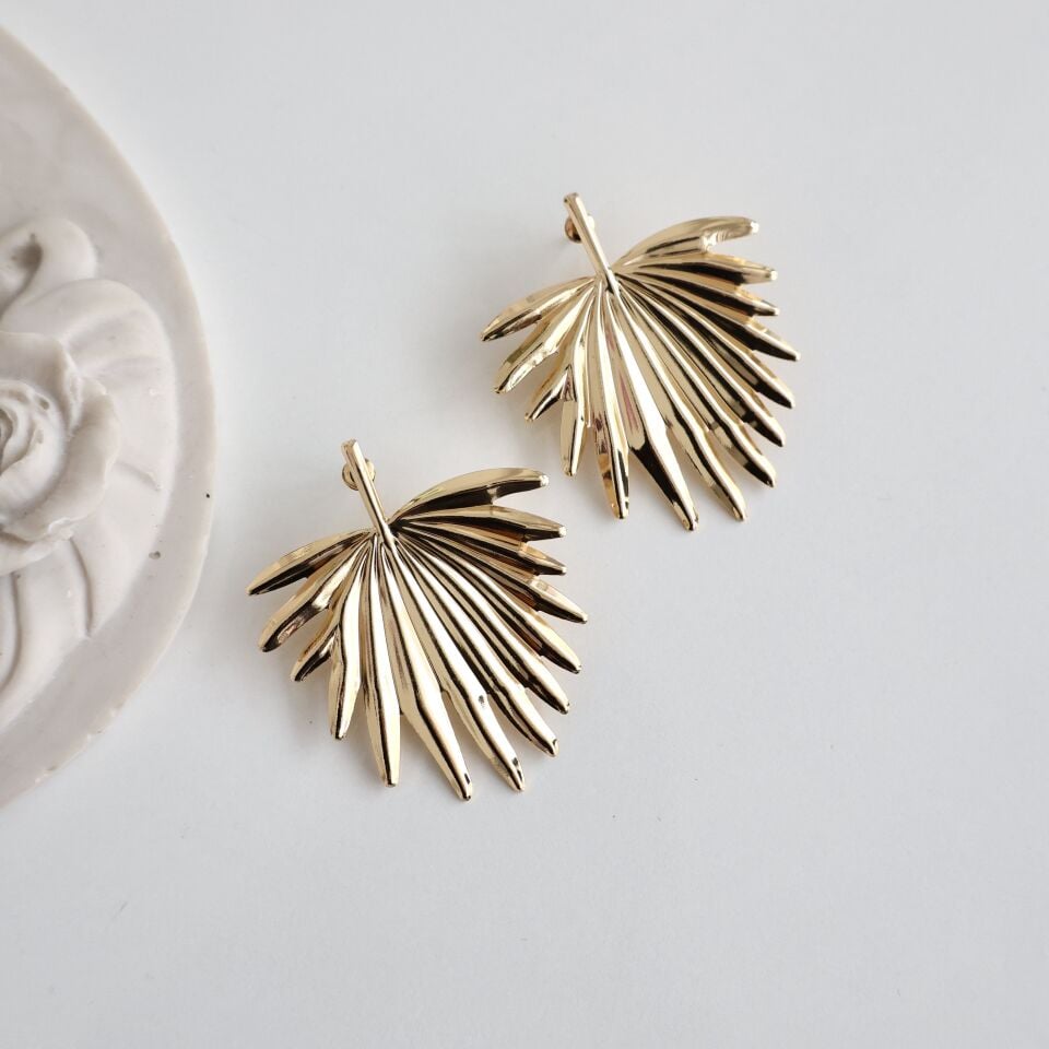 Özel Seri Yaprak Küpe