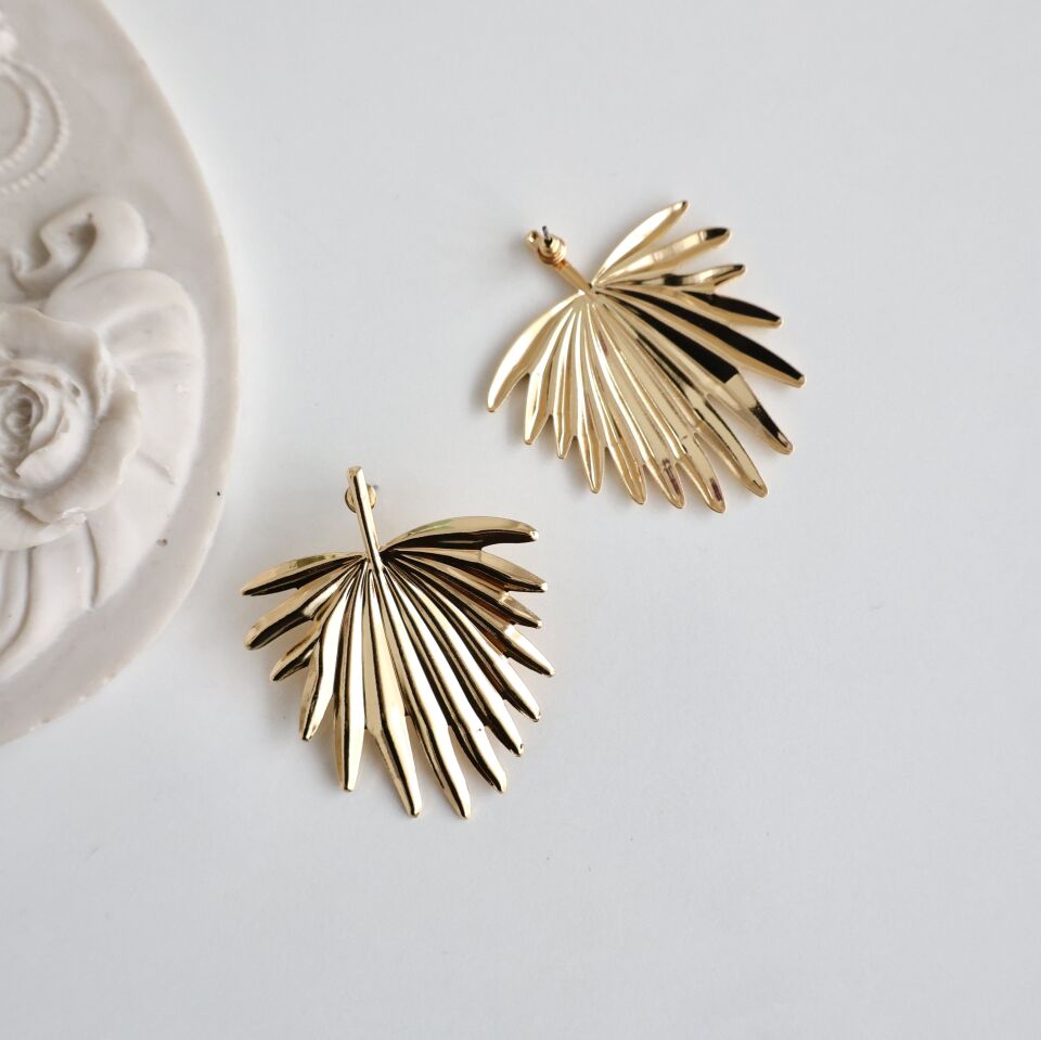 Özel Seri Yaprak Küpe