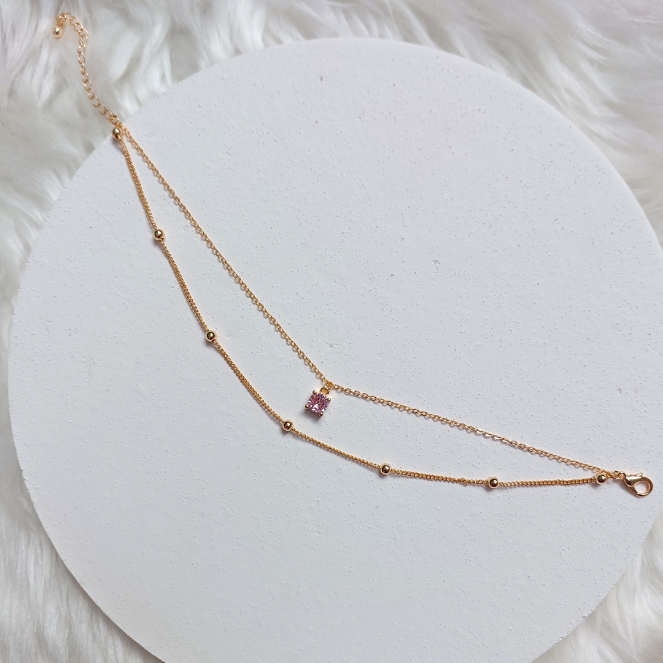 Özel Seri Kaplama Pembe Halhal