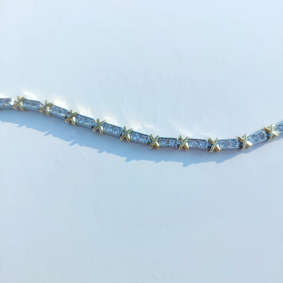 Xoxo Özel Seri Rodyum Kaplama Bileklik