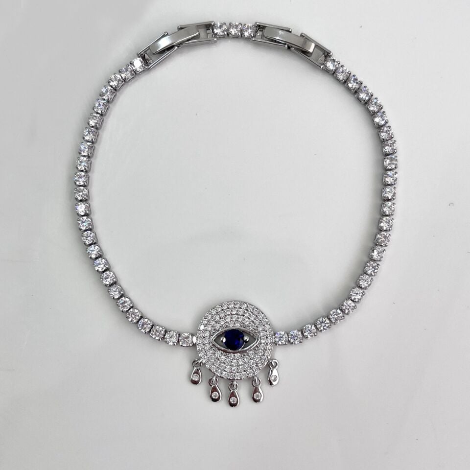 Çelik Göz Detay Su Yolu Bileklik