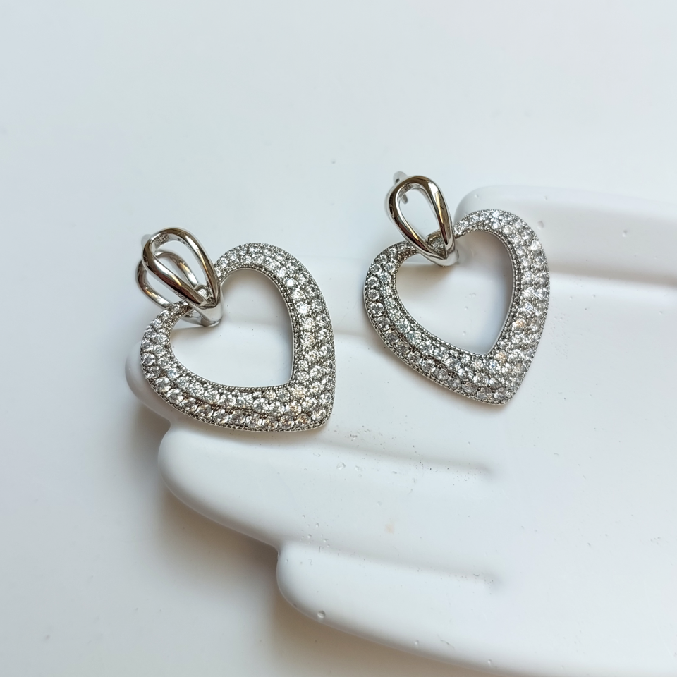 Xuping Vip Kalp Küpe