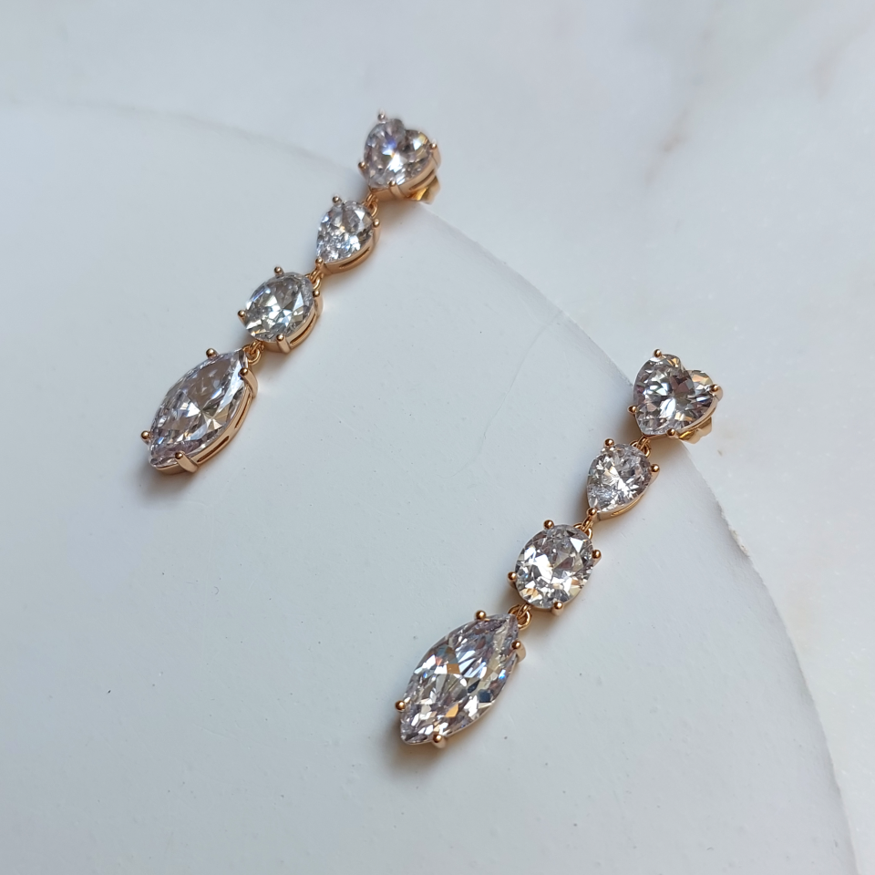 Xuping Kalp Detay Vip Küpe