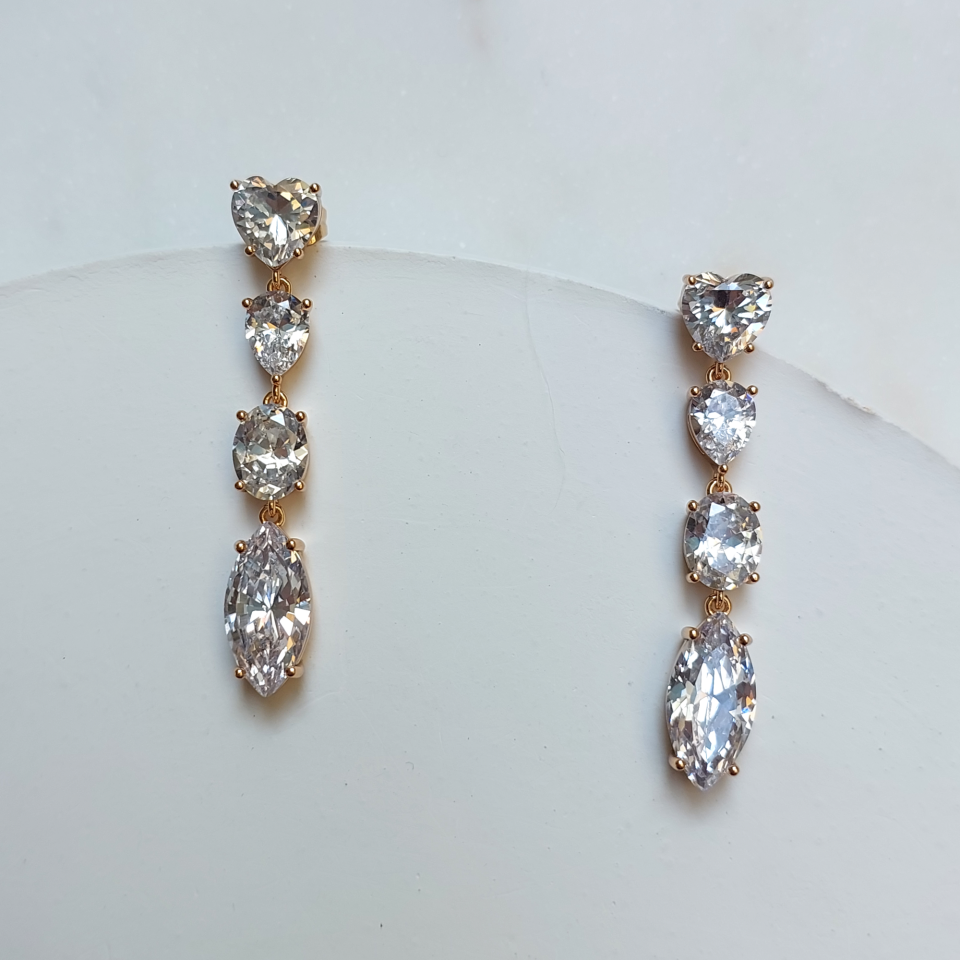 Xuping Kalp Detay Vip Küpe