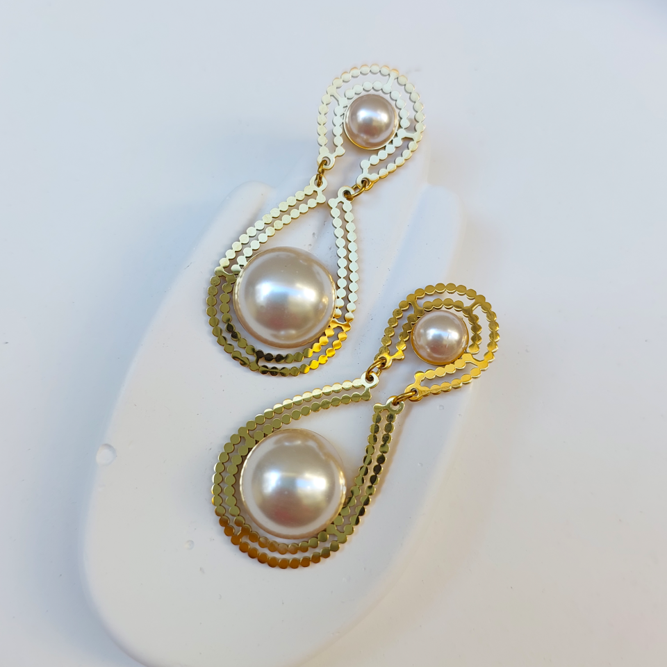 Çelik İnci Detay Küpe