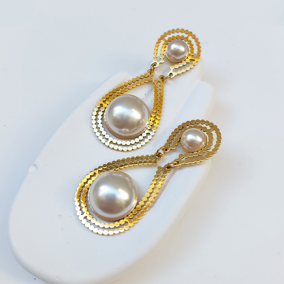 Çelik İnci Detay Küpe