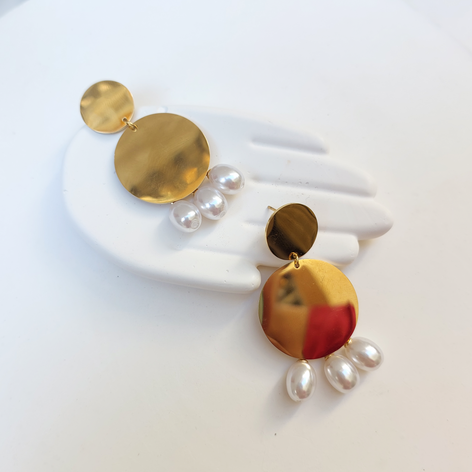 Çelik İnci Detay Küpe