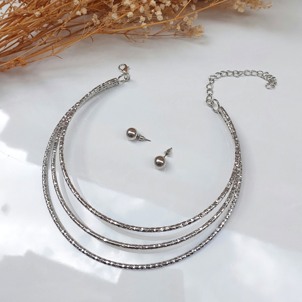 Sofia Kolye & Küpe Set