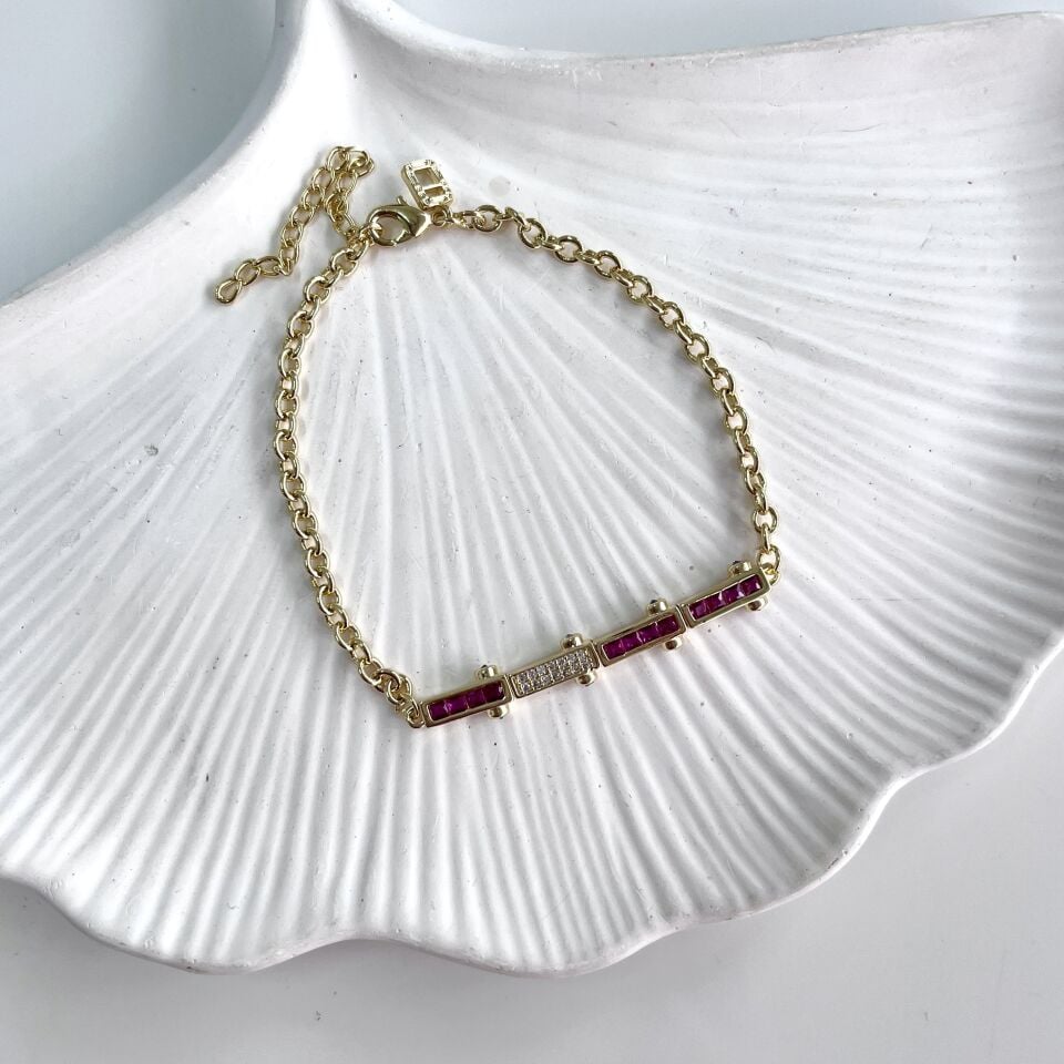 Özel Seri Taşlı Çift Renk Bileklik