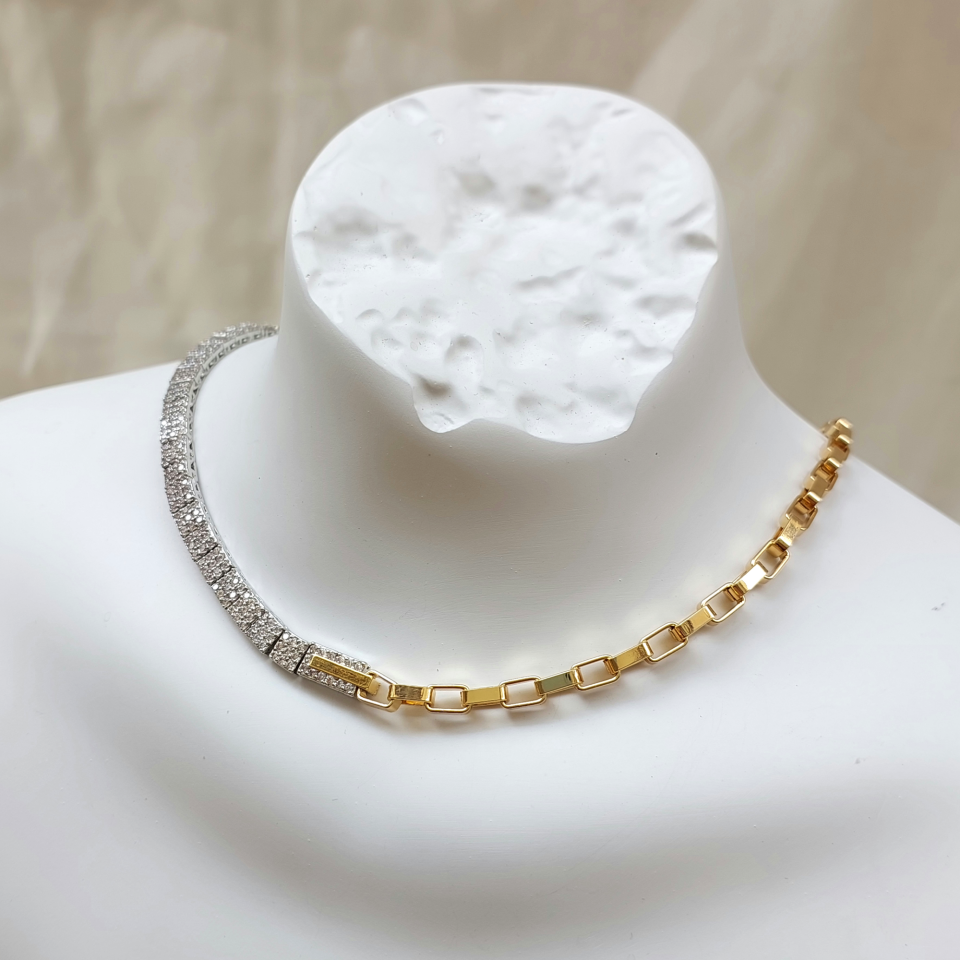 Özel Seri Rodyum Palermo Kolye