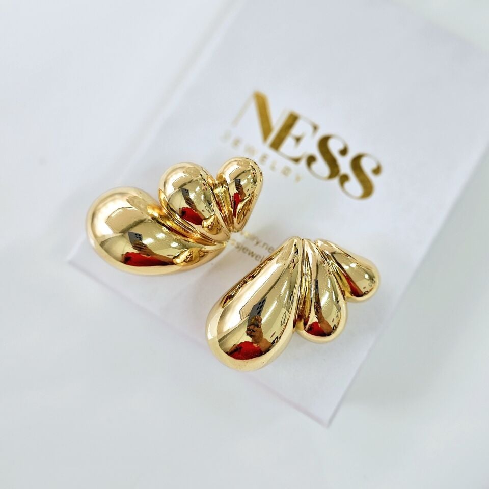 Vip Bombeli Damla Küpe