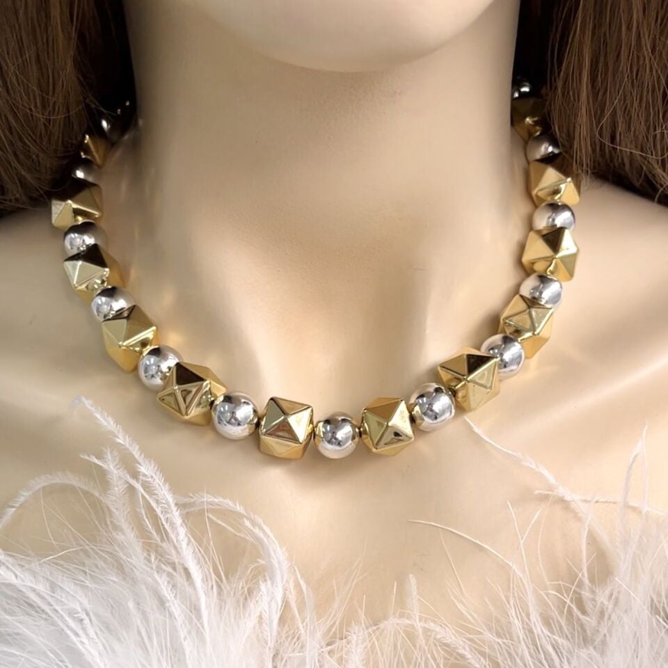 Özel Seri Çift Renk Kolye