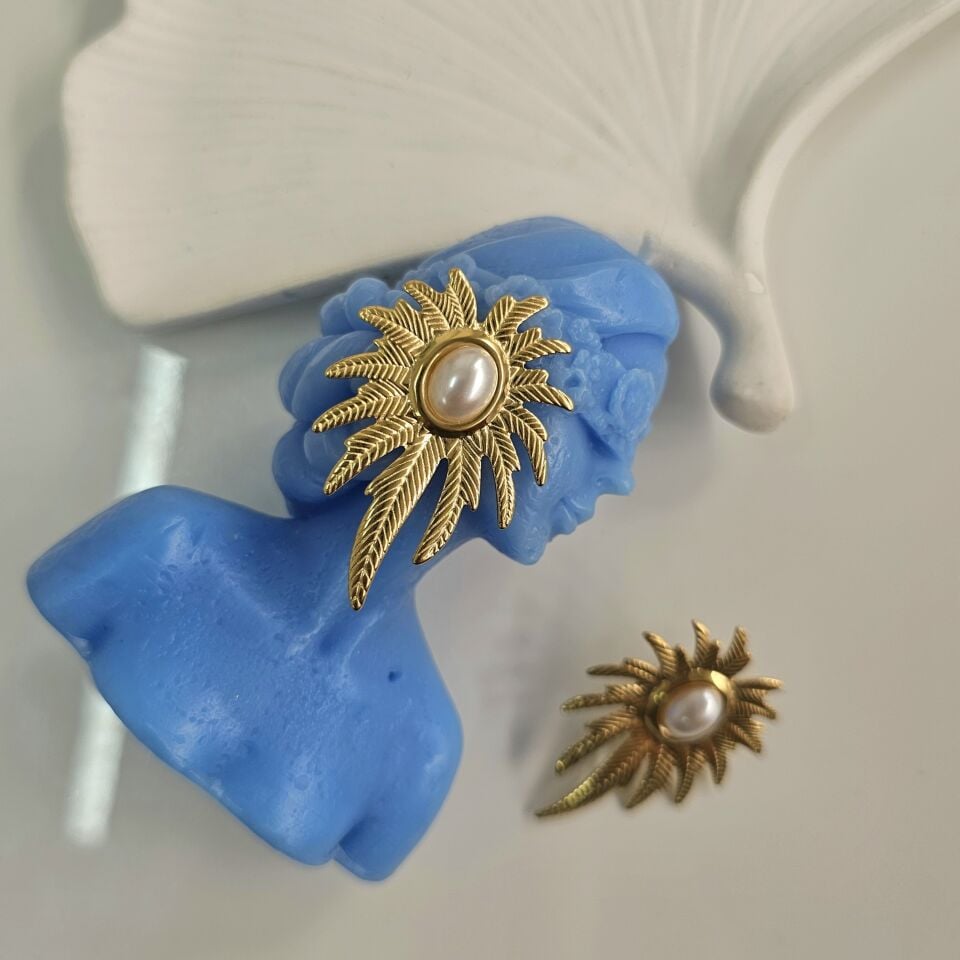 Çelik İnci Detay Küpe