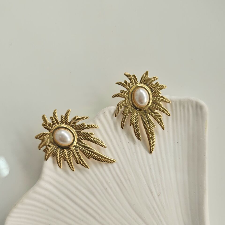 Çelik İnci Detay Küpe