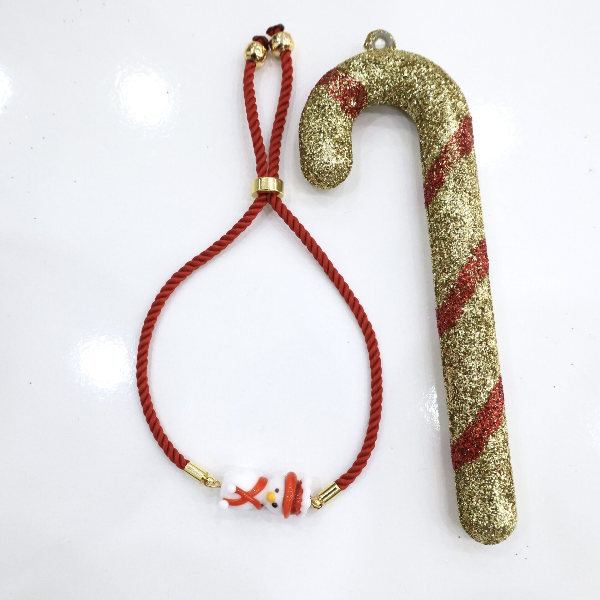 Yılbaşı Temalı Murano Bileklik