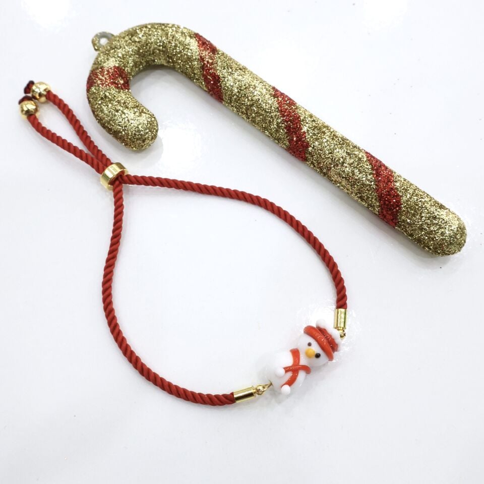 Yılbaşı Temalı Murano Bileklik