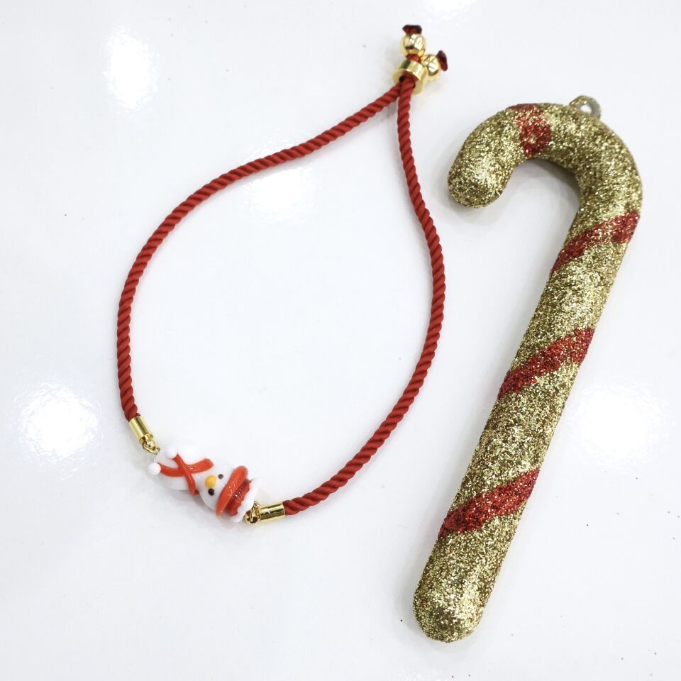 Yılbaşı Temalı Murano Bileklik