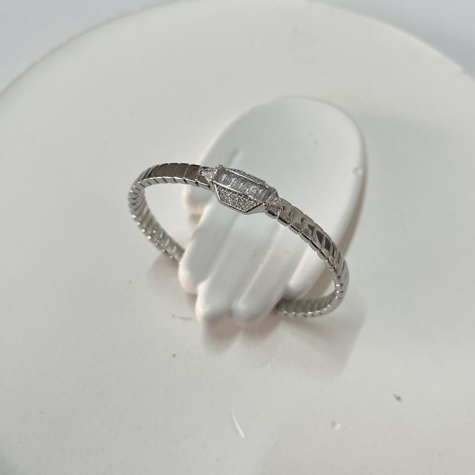 Özel Seri Zirkon Taşlı Kelepçe