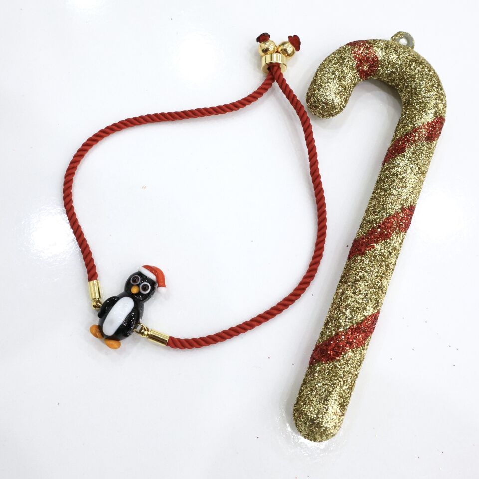 Yılbaşı Temalı Murano Bileklik