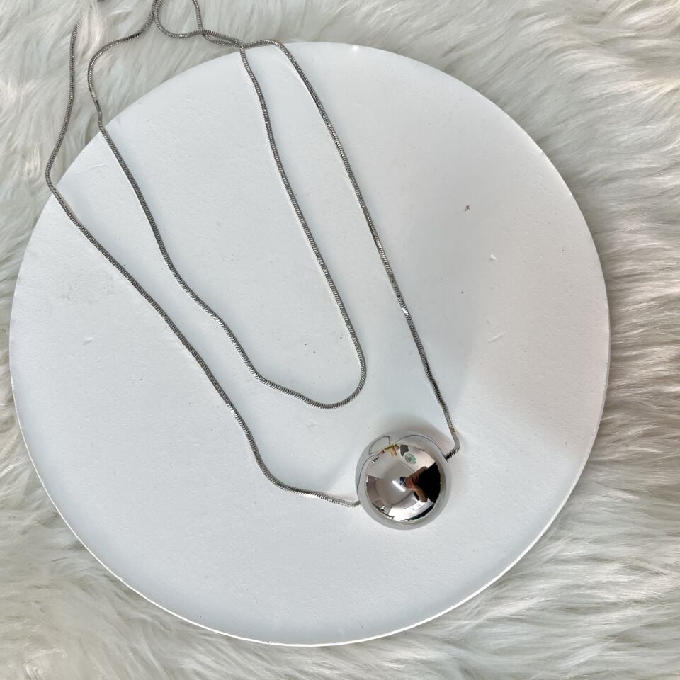 Özel Seri Topçuk Kolye (Uzun Boy)