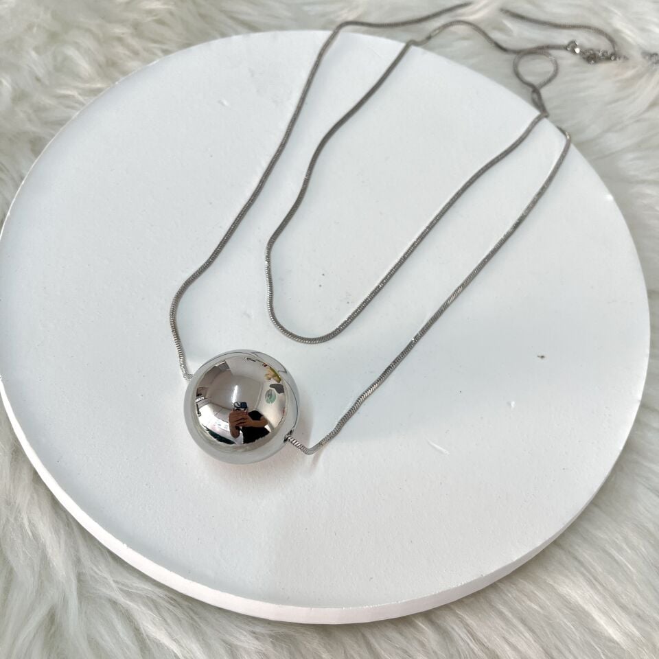 Özel Seri Topçuk Kolye (Uzun Boy)