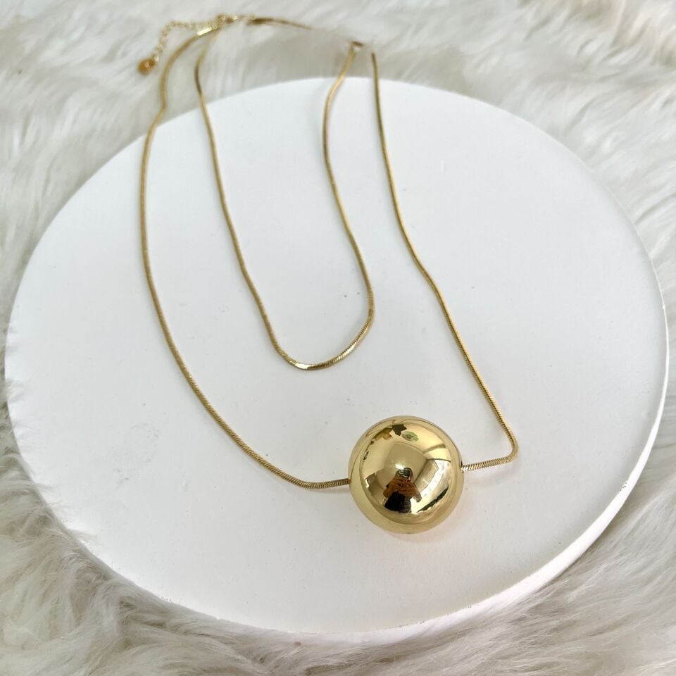 Özel Seri Topçuk Kolye (Uzun Boy)