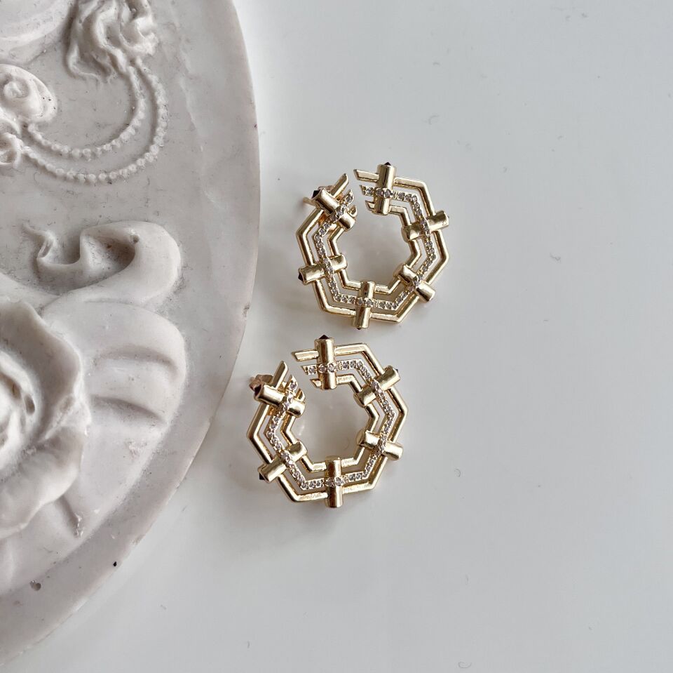 Özel Seri Zirkon Taşlı Küpe