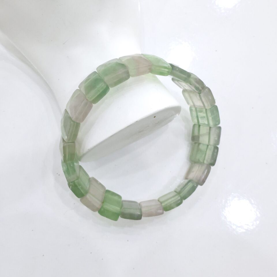 Doğal Florit Taşı Bileklik