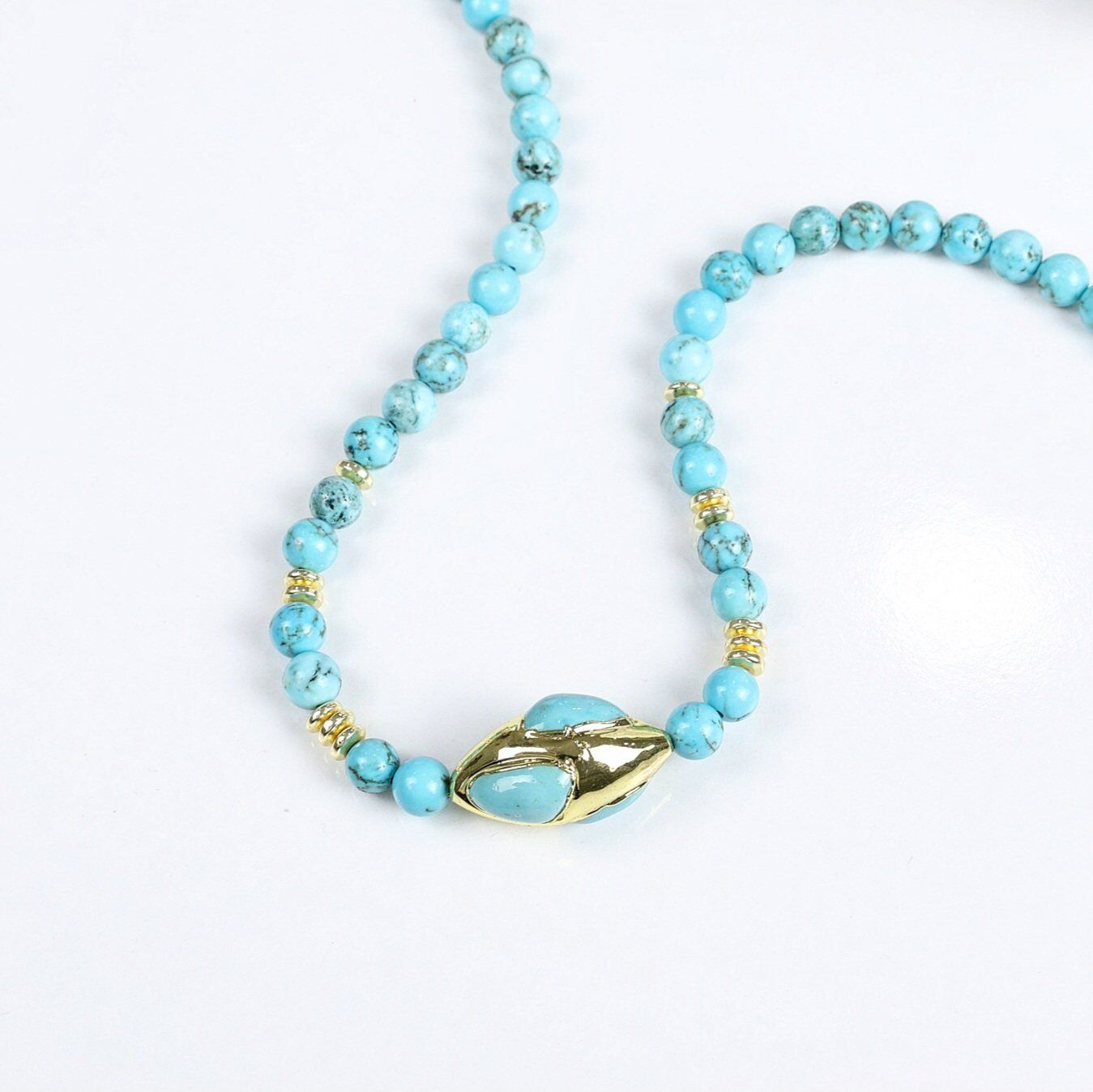 Turkuaz Taşı Kolye