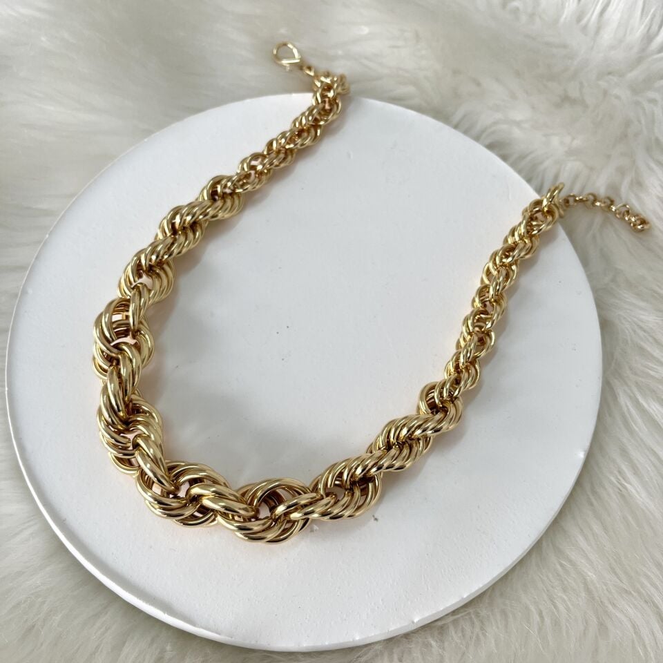 Özel Seri Kalın Burgu Kolye